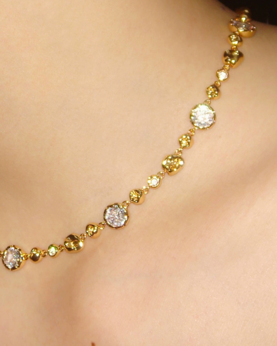 Luminous Texture Necklace