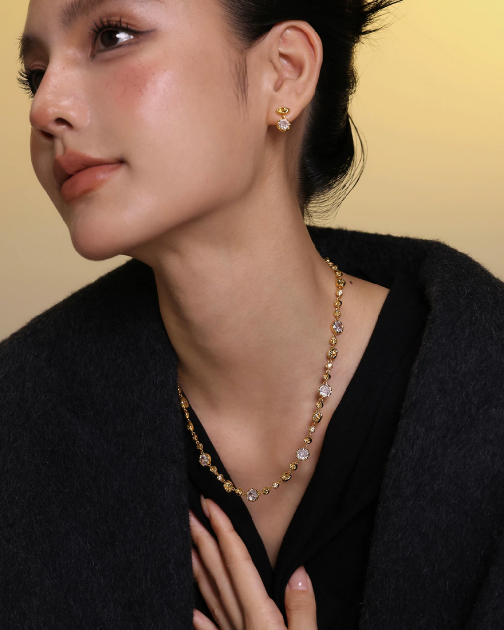 Luminous Texture Necklace