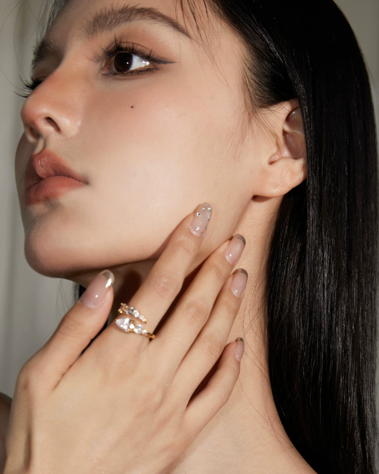 Celeste Marquise Open Ring