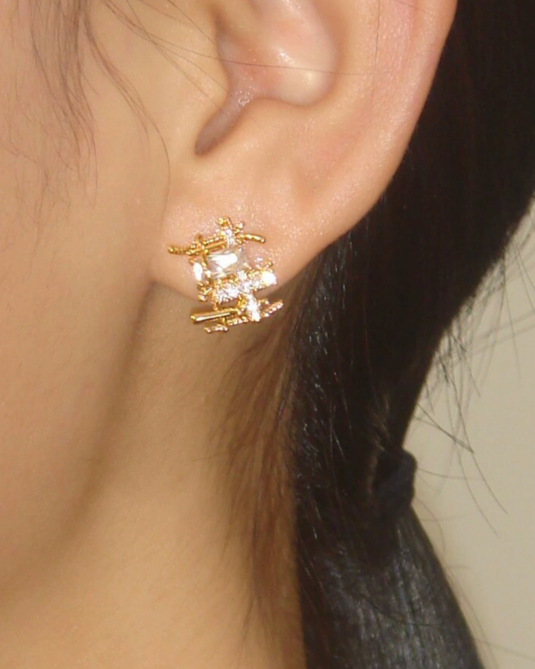 Linéa Weave Pierced Earrings