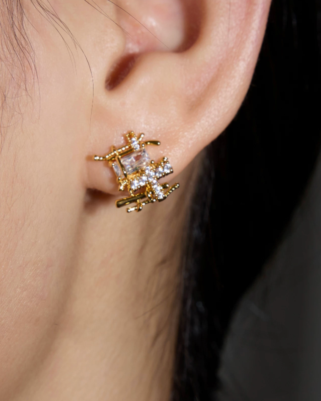 Linéa Weave Pierced Earrings
