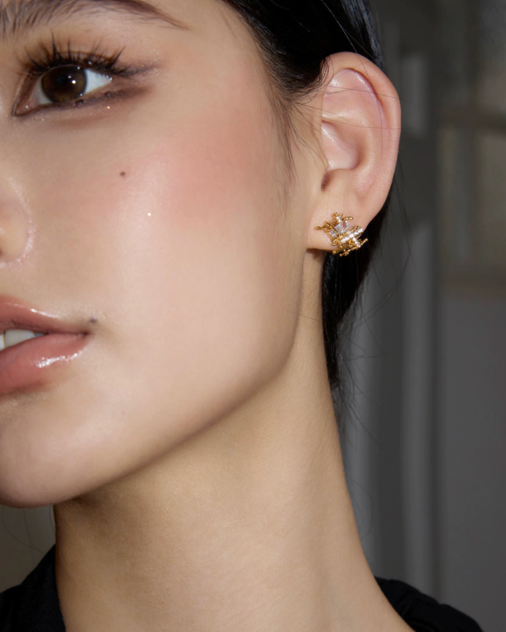Linéa Weave Pierced Earrings