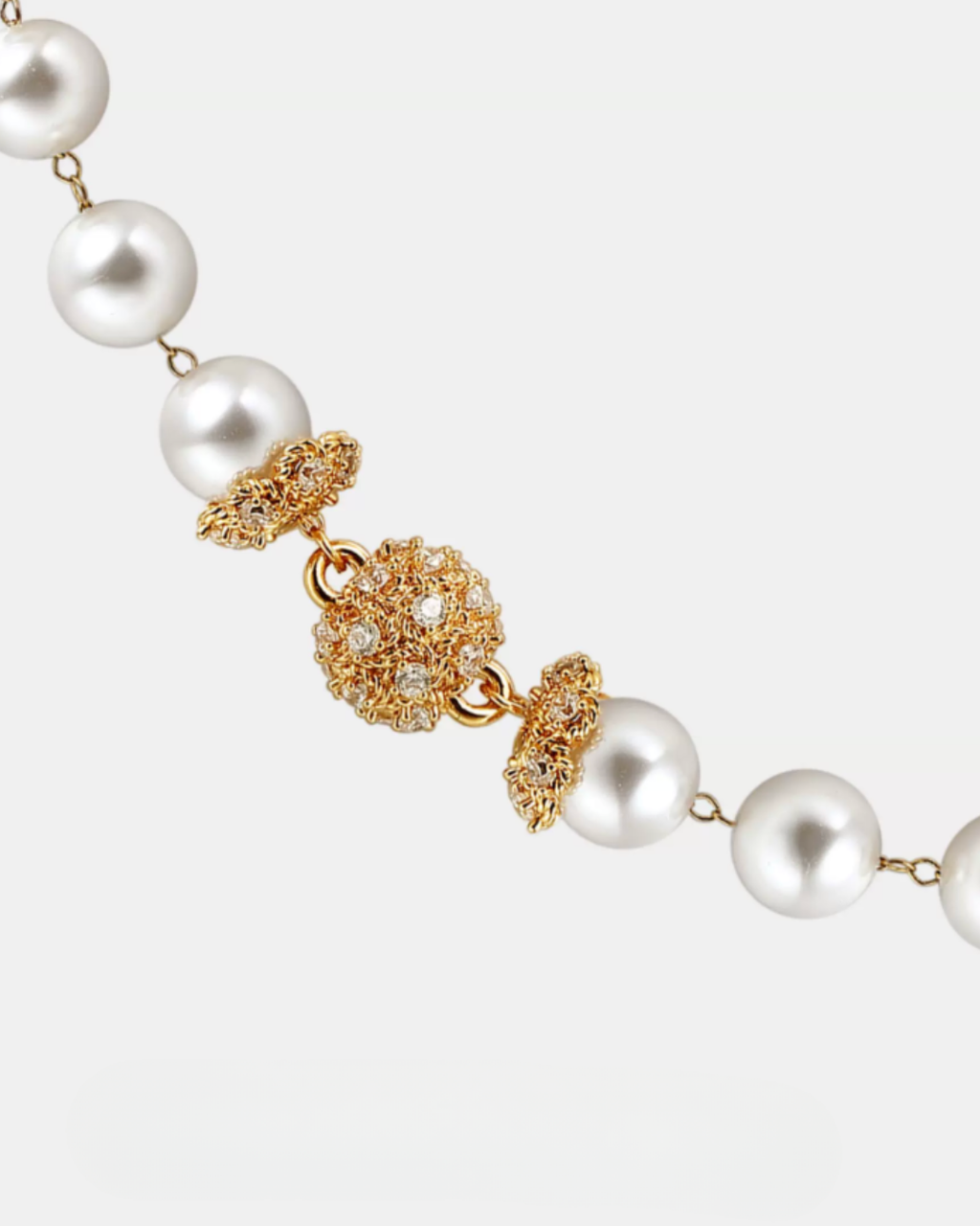 Regal Pearl Statement Necklace