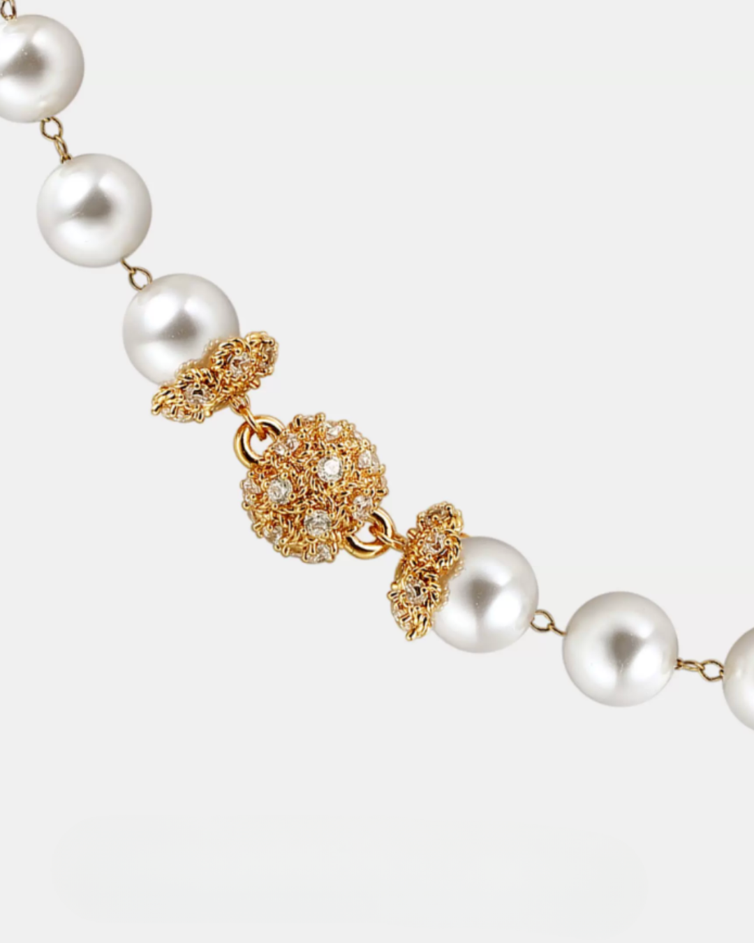 Regal Pearl Statement Necklace