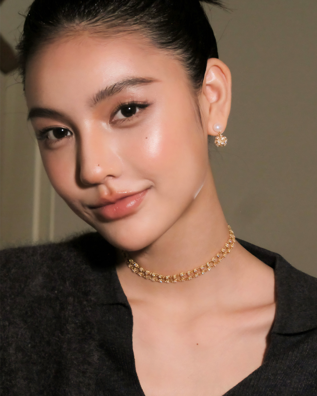 Celeste Pearl Drop Earrings