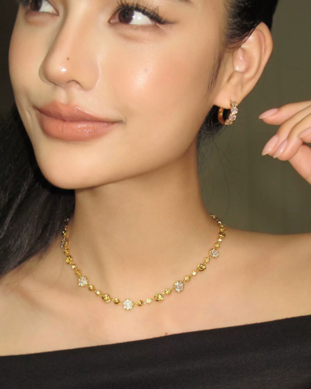 Luminous Texture Necklace